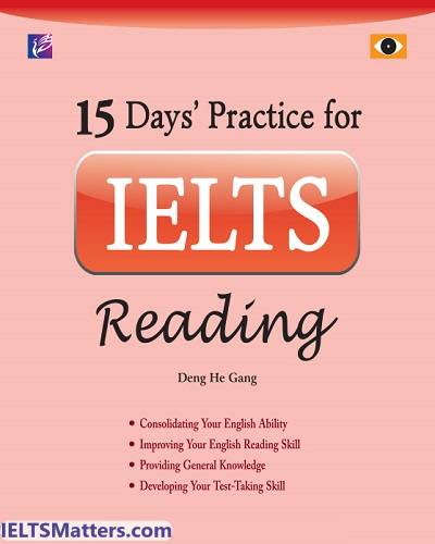 دانلود رایگان کتاب 15Days Practice for IELTS Reading
