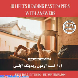 کتاب 101IELTS Reading Past Papers With Answers