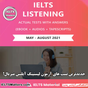 کتاب IELTS Listening Recent Actual Tests May-August 2021
