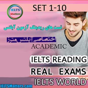 کتاب IELTS Reading Module Academic-Real Exams Readings-set 1-10