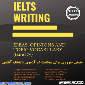 کتاب IELTS Writing Ideas Opinion and Topic Vocabulary Band 7 Plus