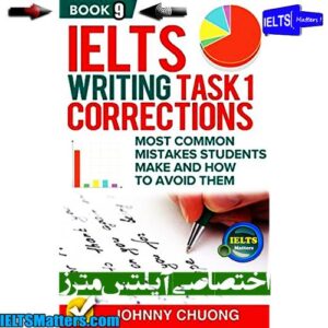 کتاب نهم IELTS Writing Task 1 Corrections Most Common Mistakes - Book 9